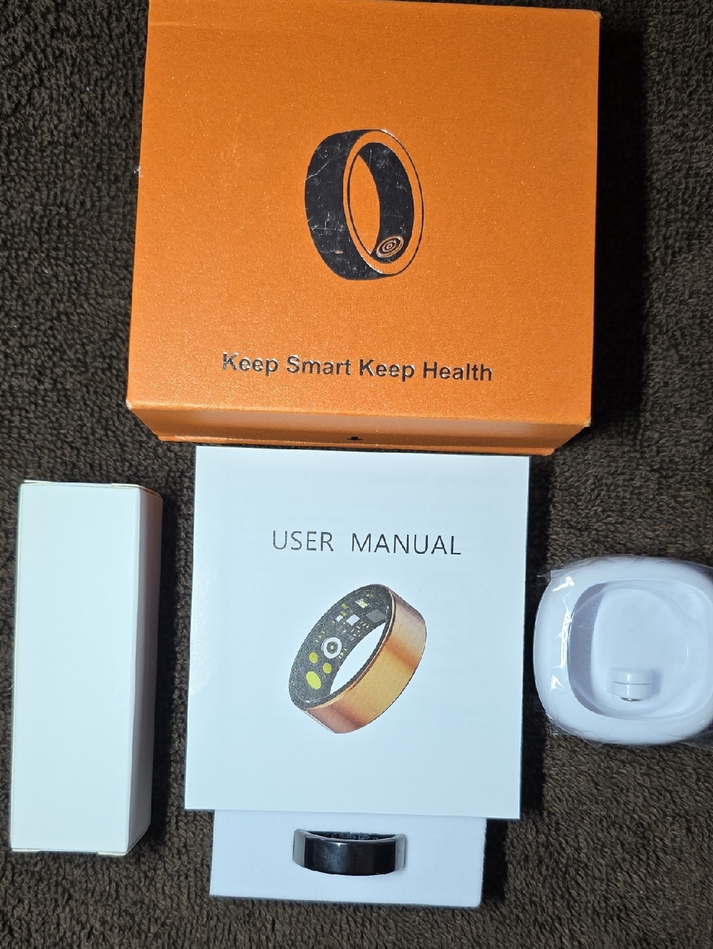 Keep Smart Health Ring — Black